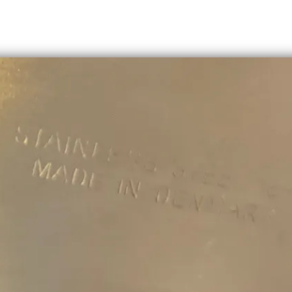 Fraser 'Cultura' Stainles Relish Tray NWT & Oval Tray Denmark preowned 18/8 - Picture 6 of 6